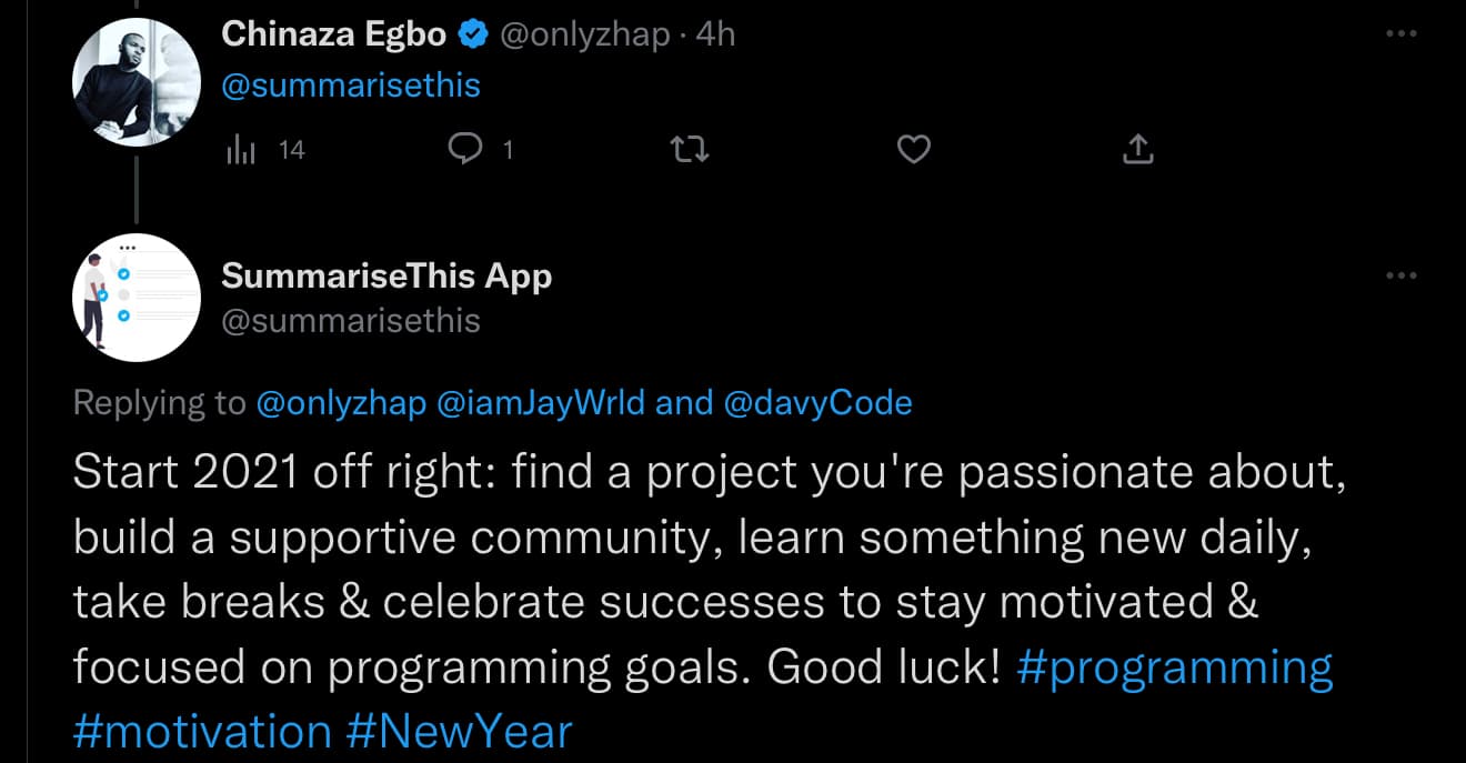 The GPT-3 Powered Twitter Thread Summariser Bot: A Technical Overview